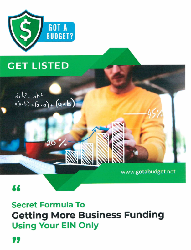 Secret Formula To Getting More Business Funding Using Your EIN Only